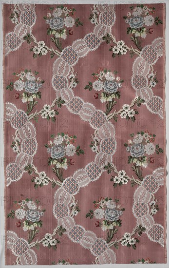 Length of Silk Brocade, 1774-1793. France, 18th century, Period of Louis XVI (1774-1793). Brocade, silk; overall: 87.6 x 54.6 cm (34 1/2 x 21 1/2 in.).