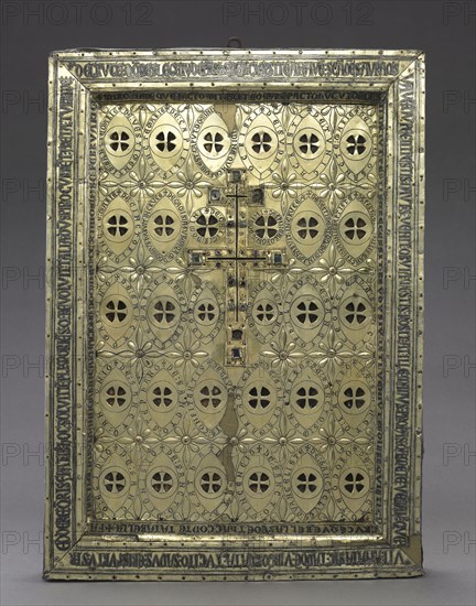 Reliquary of the True Cross, c. 1214. Cross: Latin Kingdom of Jerusalem