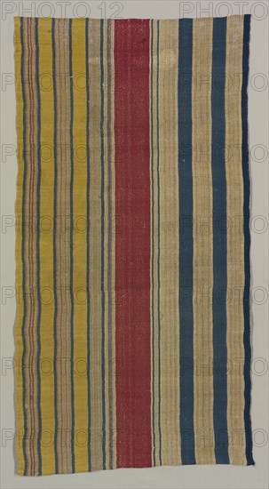 Length of Textile, 17th-18th century. Morocco, 17th-18th century. Plain cloth, ribbed; silk; average: 151.5 x 78.8 cm (59 5/8 x 31 in.)