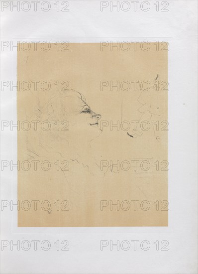 Yvette Guilbert-English Series:  Pessima, 1898. Henri de Toulouse-Lautrec (French, 1864-1901). Lithograph