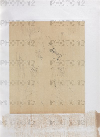 Yvette Guilbert-English Series:  Soularde, 1898. Henri de Toulouse-Lautrec (French, 1864-1901). Lithograph
