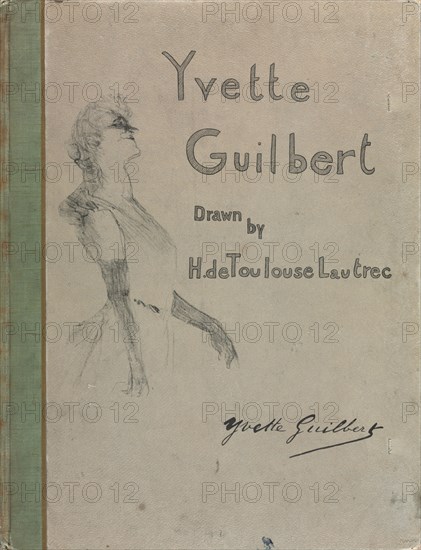 Yvette Guilbert-English Series, 1898. Henri de Toulouse-Lautrec (French, 1864-1901). Lithograph