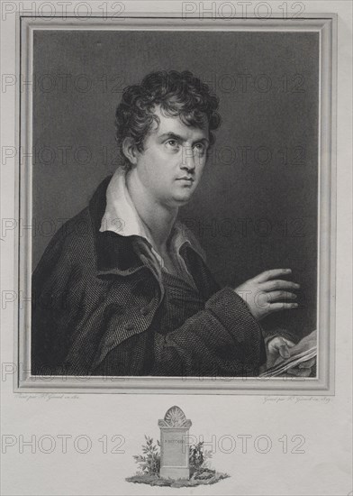 François Joseph Talma, 1829. François Girard (French, 1787-1870). Engraving