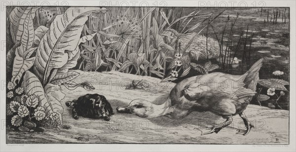 An Unknown, 1862. Félix Bracquemond (French, 1833-1914), A. Cadart and F. Chevalier. Etching and drypoint; sheet: 32.7 x 48.3 cm (12 7/8 x 19 in.); platemark: 18.8 x 31.8 cm (7 3/8 x 12 1/2 in.).