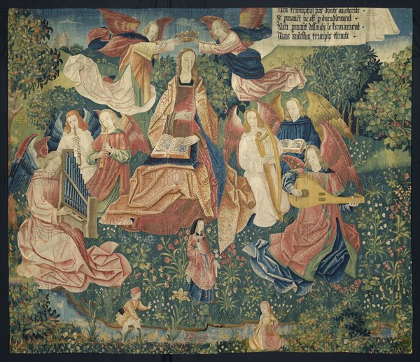 The Triumph of Eternity (From Chateau de Chaumont Set), 1512-1515. France, Lyon(?), early 16th century. Silk and wool; tapestry weave; overall: 319.3 x 377.6 cm (125 11/16 x 148 11/16 in.).