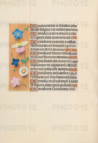 Hours of Queen Isabella the Catholic, Queen of Spain: Fol. 119v, c. 1495-1500. And associates Master of the First Prayerbook of Maximillian (Flemish, c. 1444-1519). Ink, tempera, and gold on vellum; codex: 22.5 x 15.2 cm (8 7/8 x 6 in.).