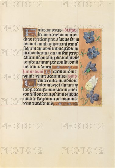 Hours of Queen Isabella the Catholic, Queen of Spain: Fol. 226r, c. 1495-1500. And associates Master of the First Prayerbook of Maximillian (Flemish, c. 1444-1519). Ink, tempera, and gold on vellum; codex: 22.5 x 15.2 cm (8 7/8 x 6 in.).