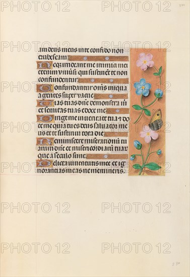 Hours of Queen Isabella the Catholic, Queen of Spain: Fol. 234r, c. 1495-1500. And associates Master of the First Prayerbook of Maximillian (Flemish, c. 1444-1519). Ink, tempera, and gold on vellum; codex: 22.5 x 15.2 cm (8 7/8 x 6 in.).