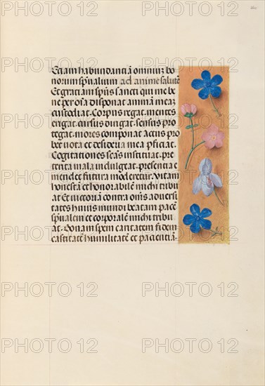 Hours of Queen Isabella the Catholic, Queen of Spain: Fol. 260r, c. 1500. And associates Master of the First Prayerbook of Maximillian (Flemish, c. 1444-1519). Ink, tempera, and gold on vellum; codex: 22.5 x 15.2 cm (8 7/8 x 6 in.)