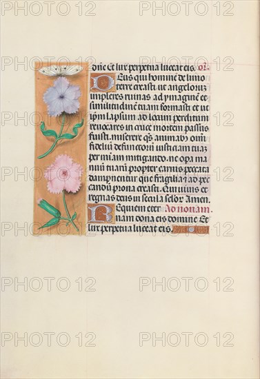 Hours of Queen Isabella the Catholic, Queen of Spain: Fol. 27v, c. 1495-1500. And associates Master of the First Prayerbook of Maximillian (Flemish, c. 1444-1519). Ink, tempera, and gold on vellum; codex: 22.5 x 15.2 cm (8 7/8 x 6 in.).