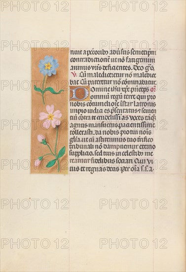 Hours of Queen Isabella the Catholic, Queen of Spain: Fol. 62v, c. 1500. And associates Master of the First Prayerbook of Maximillian (Flemish, c. 1444-1519). Ink, tempera, and gold on vellum; codex: 22.5 x 15.2 cm (8 7/8 x 6 in.)