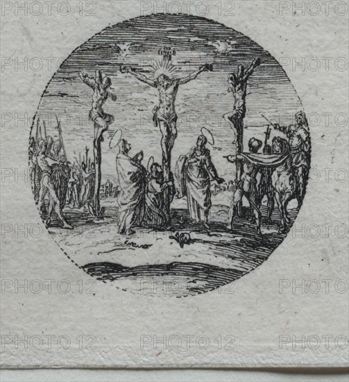 The Mysteries of the Passion:  The Descent from the Cross. Jacques Callot (French, 1592-1635). Etching