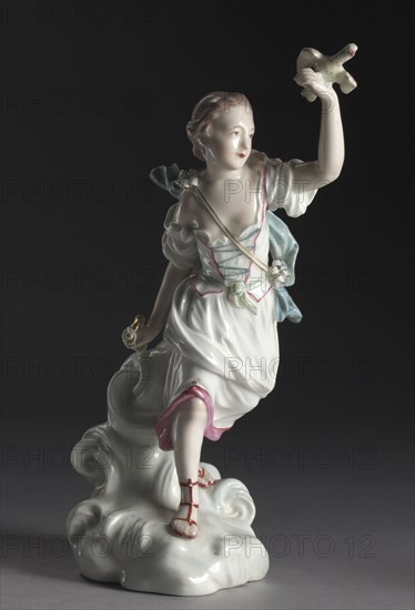 Air, c. 1775. Derby Porcelain Factory (Chelsea-Derby Period). Soft- paste porcelain; overall: 24.2 cm (9 1/2 in.).