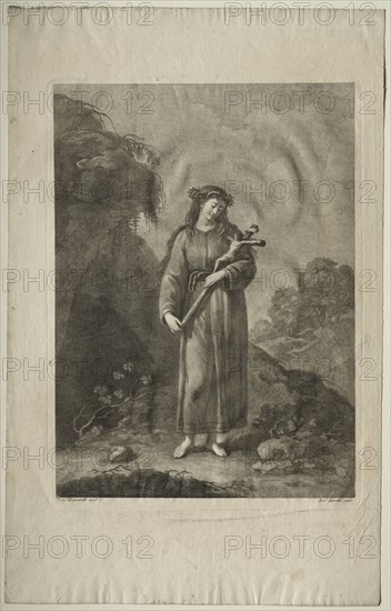 The Mortification. Antonio Baratti (Italian, 1724-1787), after Francesco Zuccarelli (Italian, 1702-1788). Engraving