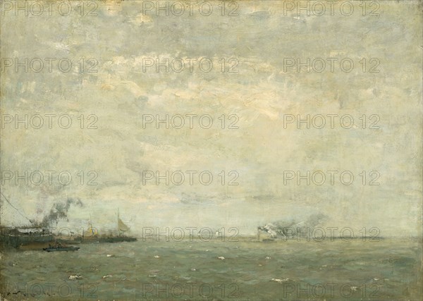 Seascape, 1892. Henry Ward Ranger (American, 1858-1916). Oil on canvas; unframed: 46.3 x 64.7 cm (18 1/4 x 25 1/2 in.).