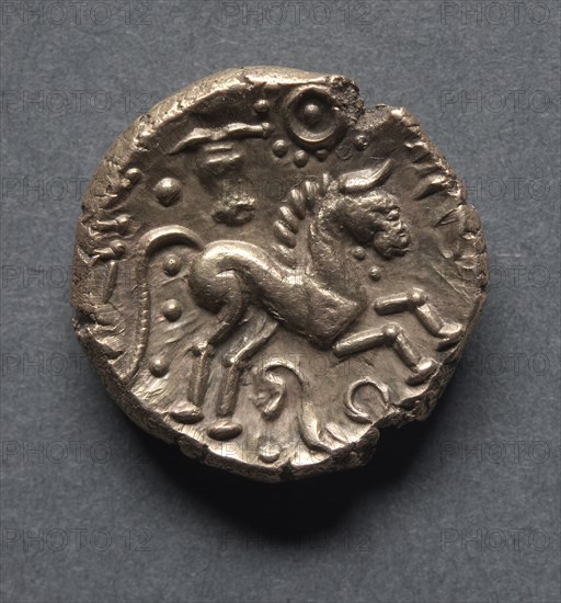 Tasciovanus Stater (reverse), 20 B.C. - 10 A.D.. England (Ancient Britain), 1st century B.C.-1st century A.D.. Gold