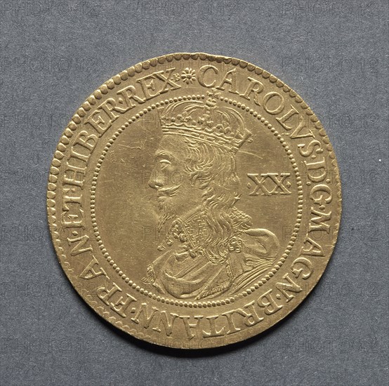 Briot Unite, 1631-1632. England, Charles I, 1625-1649. Gold