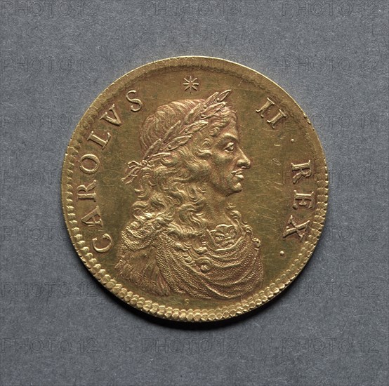 Broad [pattern], 1660. Thomas Simon (British). Gold
