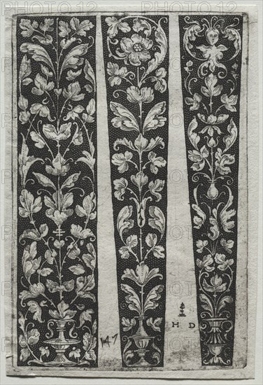 Ornament Fillet. Daniel I Hopfer (German, c. 1470-1536). Engraving