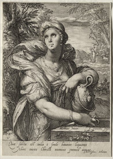 Heroines of the New Testament. Jan Saenredam (Dutch, 1565-1607). Engraving