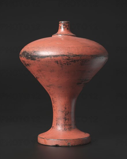 Sake Bottle, Muromachi Period (1392-1573). Japan, Muromachi Period (1392-1573). Negoro lacquer; overall: 33 cm (13 in.).