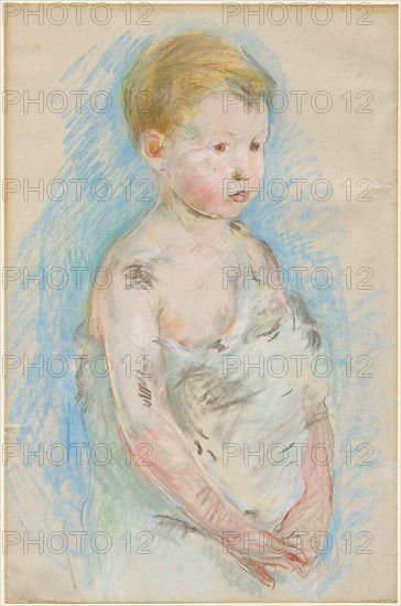 Le Petit Saint-Jean, 1890. Berthe Morisot (French, 1841-1895). Pastel;