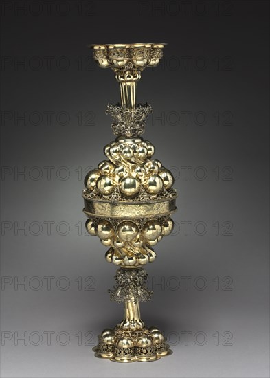 Double Goblet (Pokal), c.1614-32. Alexander Treghart (German, active 1614-1654). Gilt silver; overall: 58.2 cm (22 15/16 in.).