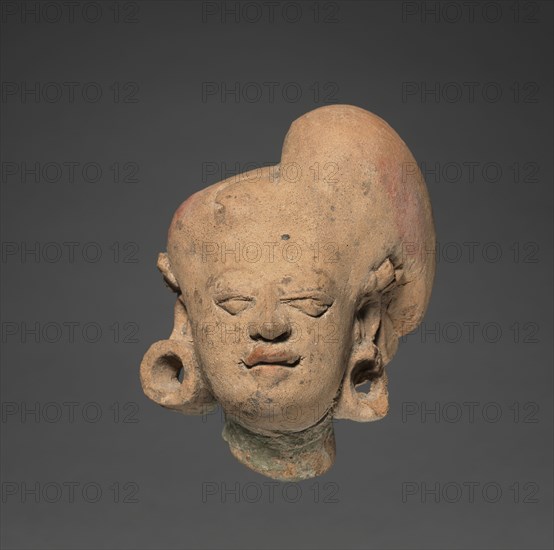 Female Head, Majapahit Dynasty (1293-1478). Eastern Java, Majapahit Dynasty (1293-1478). Terracotta; overall: 11.1 cm (4 3/8 in.).