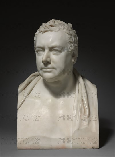 Sir H. C. Englefield, Bart., 1818. Francis Legatt Chantrey (British, 1781-1841). Marble; overall: 55.3 x 35.1 x 26.7 cm (21 3/4 x 13 13/16 x 10 1/2 in.)