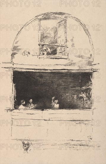 The Forge, Passage du Dragon, 1894. James McNeill Whistler (American, 1834-1903). Lithograph