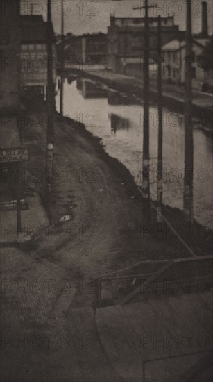 Camera Work No. 3, July, 1903: Telegraph Poles, 1898. Clarence H. White (American, 1871-1925). Photogravure; image: 18.8 x 10.5 cm (7 3/8 x 4 1/8 in.); matted: 45.7 x 35.6 cm (18 x 14 in.)