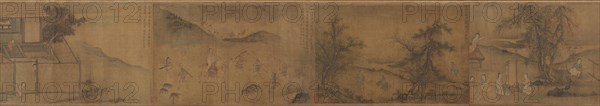 "Seventh Month" from the "Odes of Bin" ("Binfeng"), 1200s. China, Southern Song dynasty (1127-1279). Handscroll, ink and color on silk; image: 22.5 x 687.2 cm (8 7/8 x 270 9/16 in.).