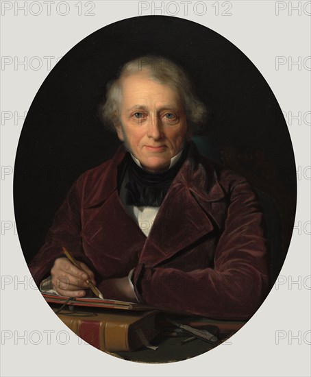 Leo Lehmann, 1851. Rudolf Lehmann (German, 1819-1905). Oil on fabric; unframed: 67.5 x 55.5 cm (26 9/16 x 21 7/8 in.)