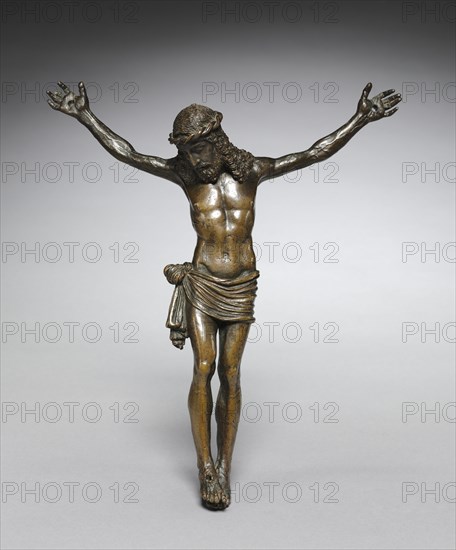 Crucified Christ, c. 1500. Severo da Ravenna (Italian, c.1496-c.1543). Bronze; overall: 28.6 x 23.5 x 5.5 cm (11 1/4 x 9 1/4 x 2 3/16 in.).