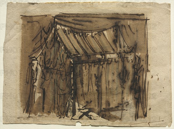 Tent (recto). Josef Platzer (Austrian, 1751-1806).