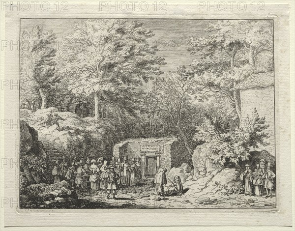 The Fourth Spring, 1660s. Allart van Everdingen (Dutch, 1621-1675). Etching; sheet: 14.8 x 19 cm (5 13/16 x 7 1/2 in.); platemark: 13.1 x 17.4 cm (5 3/16 x 6 7/8 in.)