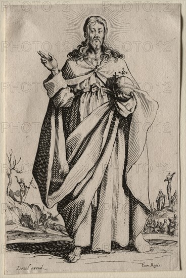 The Savior. Jacques Callot (French, 1592-1635). Etching