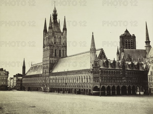 Ypres, Belgium, c. 1855-1862. And Auguste-Rosalie Bisson (French, 1826-1900), Louis-Auguste Bisson (French, 1814-1876). Albumen print from wet collodion negative; image: 32.4 x 43 cm (12 3/4 x 16 15/16 in.); matted: 50.8 x 61 cm (20 x 24 in.)
