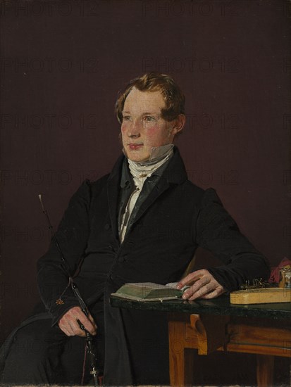 Dr. Johann Henning Kjetil Hjardemaal, 1833. Christen Købke (Danish, 1810-1848). Oil on fabric; framed: 45 x 37 x 7.5 cm (17 11/16 x 14 9/16 x 2 15/16 in.); unframed: 33.5 x 25.6 cm (13 3/16 x 10 1/16 in.)