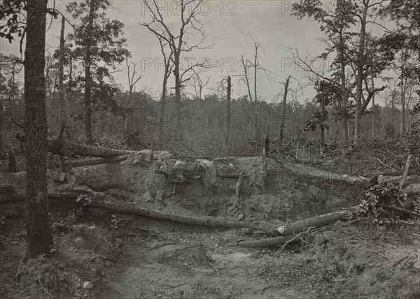 Battlefield of New Hope Church, Georgia, No. 2, 1865-1866. George N. Barnard (American, 1819-1902). Albumen print from wet collodion negative; image: 25.4 x 35.6 cm (10 x 14 in.); matted: 50.8 x 61 cm (20 x 24 in.)