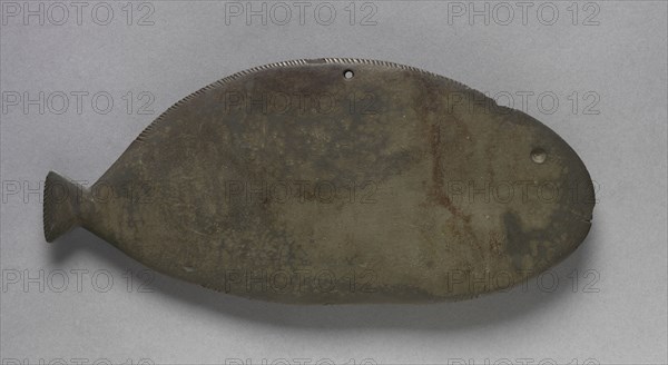 Palette in the Form of a Fish, c. 3500-2950 BC. Egypt, Predynastic Period, Naqada II-III period. Graywacke; overall: 10.5 cm (4 1/8 in.).