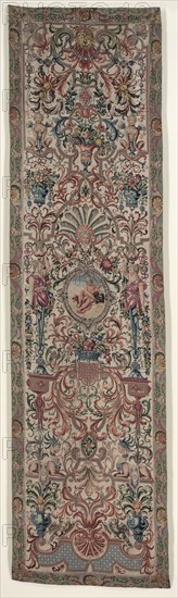 Pair of Needlework Bed Hangings, c. 1690. France, late 17th century. Petit point embroidery; silk and wool; overall: 340.9 x 93.3 cm (134 3/16 x 36 3/4 in.)