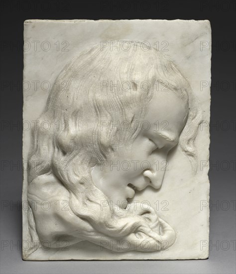 A Young Man, c. 1700. Orazio Marinali (Italian, 1643-1720). Marble; overall: 26.5 x 20.6 x 5.1 cm (10 7/16 x 8 1/8 x 2 in.).