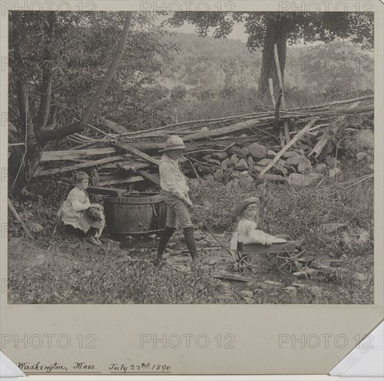 Mount Washington, Massachusetts, July 22, 1890, 1890. Robert Stuart Redfield (American, 1849-1923). Platinum print; image: 19.3 x 24.1 cm (7 5/8 x 9 1/2 in.); matted: 40.6 x 50.8 cm (16 x 20 in.)
