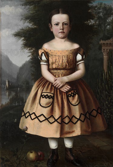 Minnie Willard, 1860s. Archibald Willard (American, 1836-1918). Oil on canvas; unframed: 97 x 66.4 cm (38 3/16 x 26 1/8 in.).
