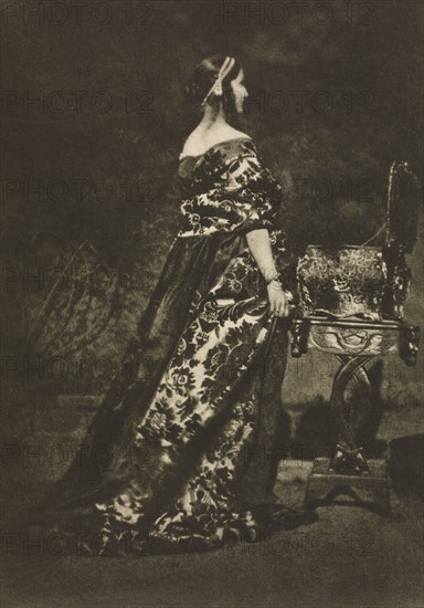 Camera Work: Portrait - The Gown and the Casket, 1909. David Octavius Hill (British, 1802-1870), and Robert Adamson (British, 1821-1848). Photogravure