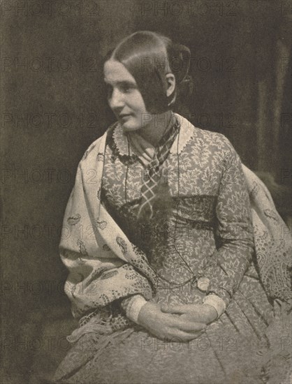 Camera Work: Lady in Flowered Dress, 1912. David Octavius Hill (British, 1802-1870), and Robert Adamson (British, 1821-1848). Photogravure