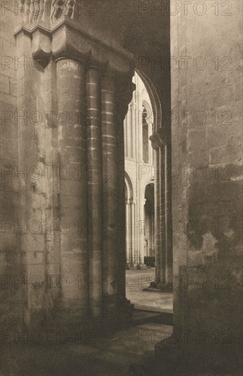 Camera Work: Ely Cathedral: A Memory of the Normans, 1903. Frederick H. Evans (British, 1853-1943). Photogravure