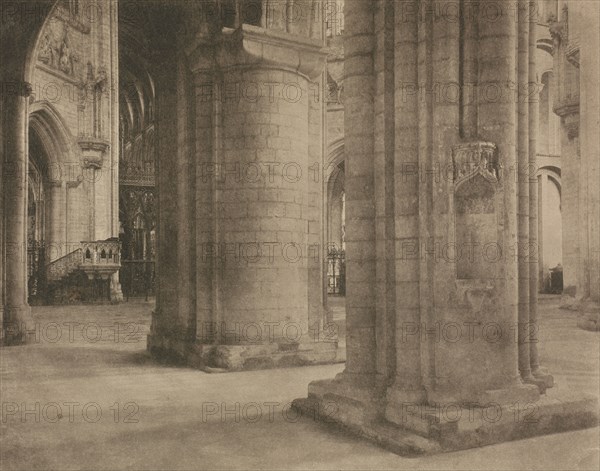 Camera Work: Ely Cathedral: Across Nave and Octagon, 1903. Frederick H. Evans (British, 1853-1943). Photogravure