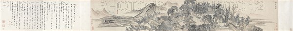 Hall of Lofty Pines, 1703. Wang Hui (Chinese, 1632-1717). Handscroll, ink on paper; overall: 40.7 cm (16 in.).